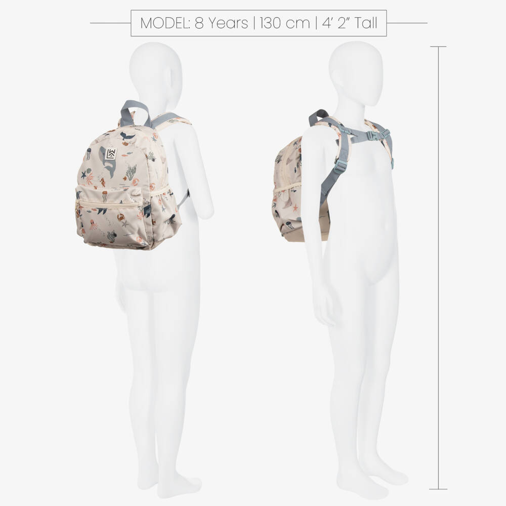 Liewood-Girls Sandy Ocean Critters Rucksack | Childrensalon Outlet