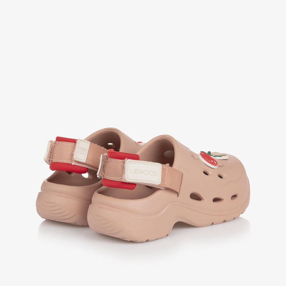 Liewood-Клоги арбузного цвета с нашивкой для девочек | Childrensalon Outlet