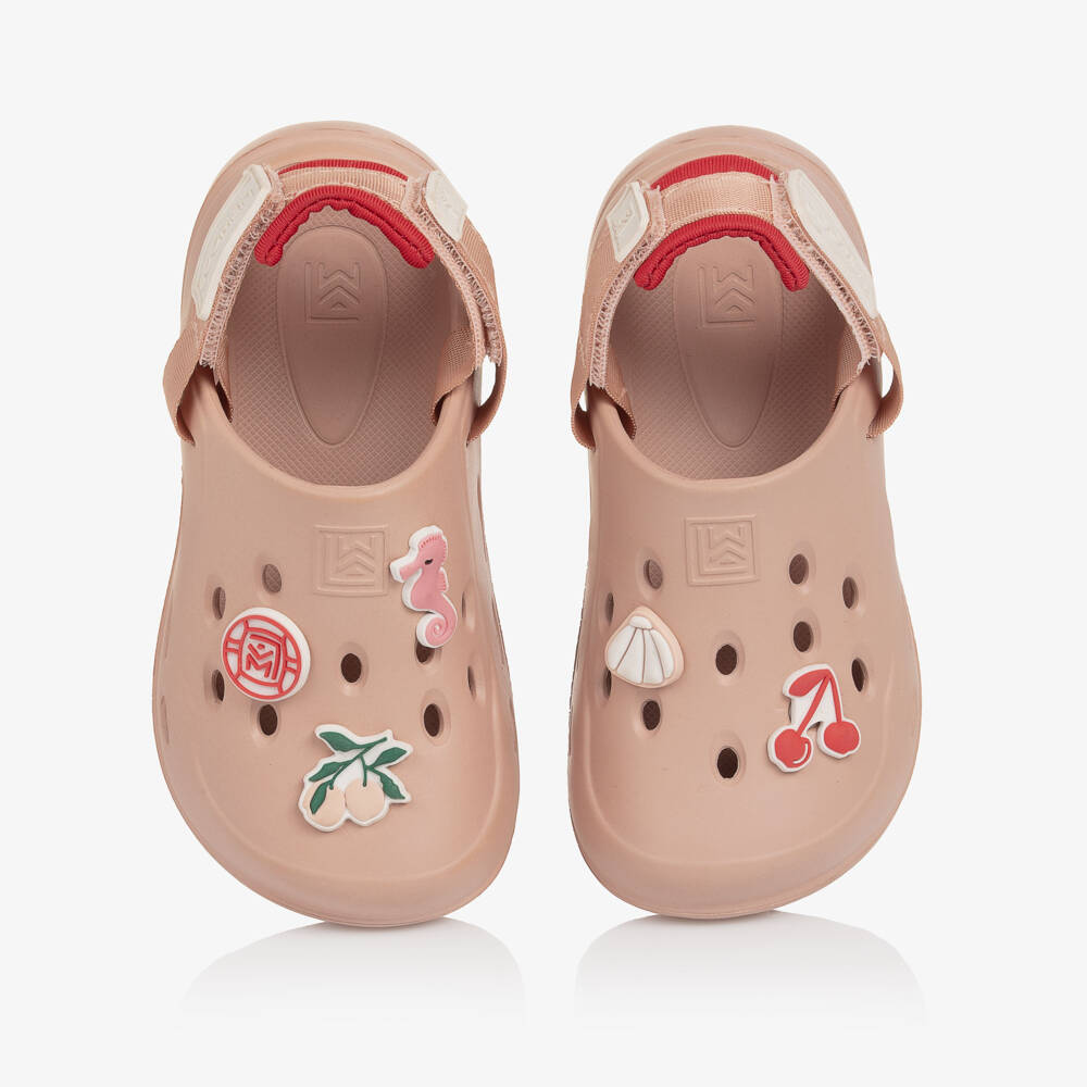 Liewood-Клоги арбузного цвета с нашивкой для девочек | Childrensalon Outlet