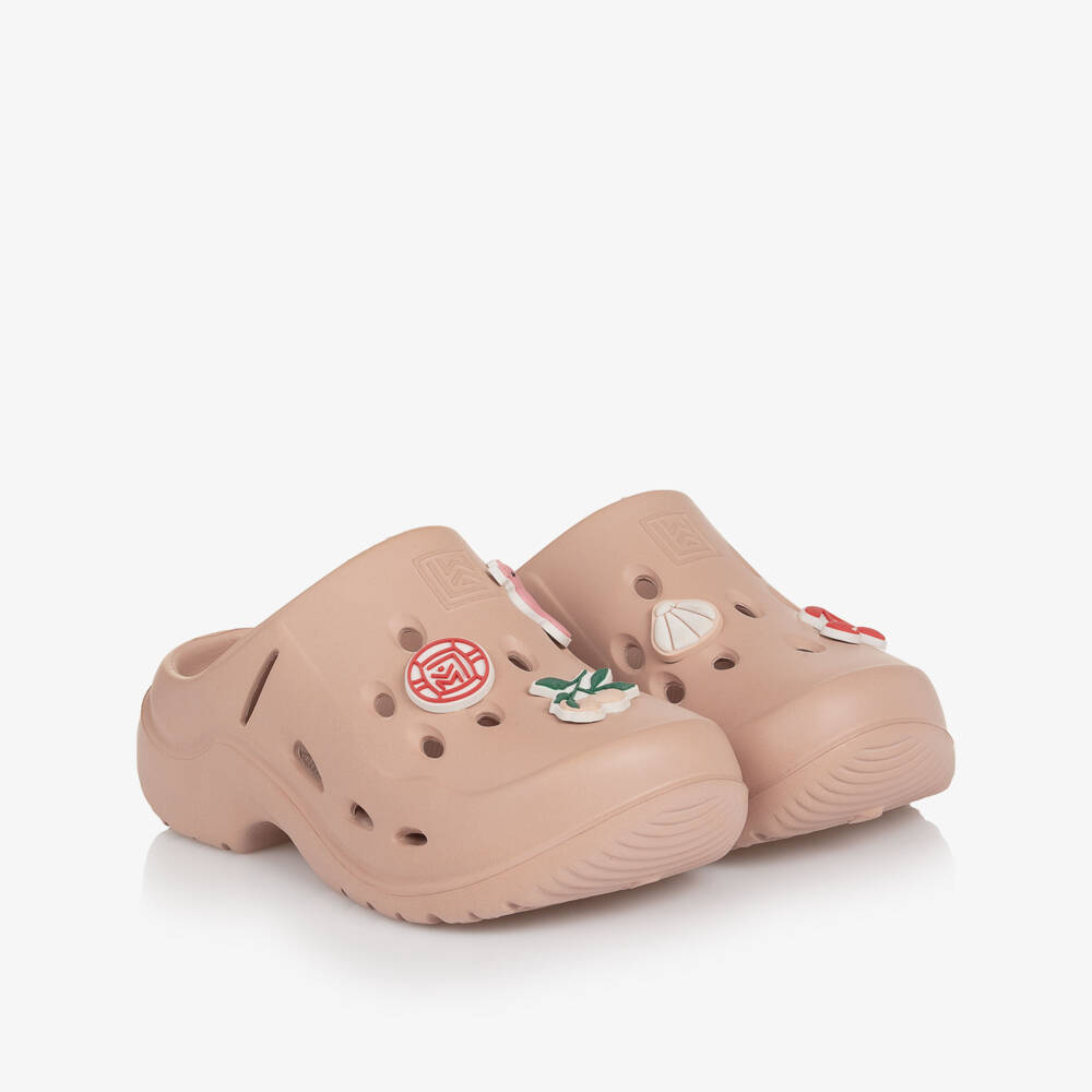 Liewood-Клоги арбузного цвета с нашивкой для девочек | Childrensalon Outlet