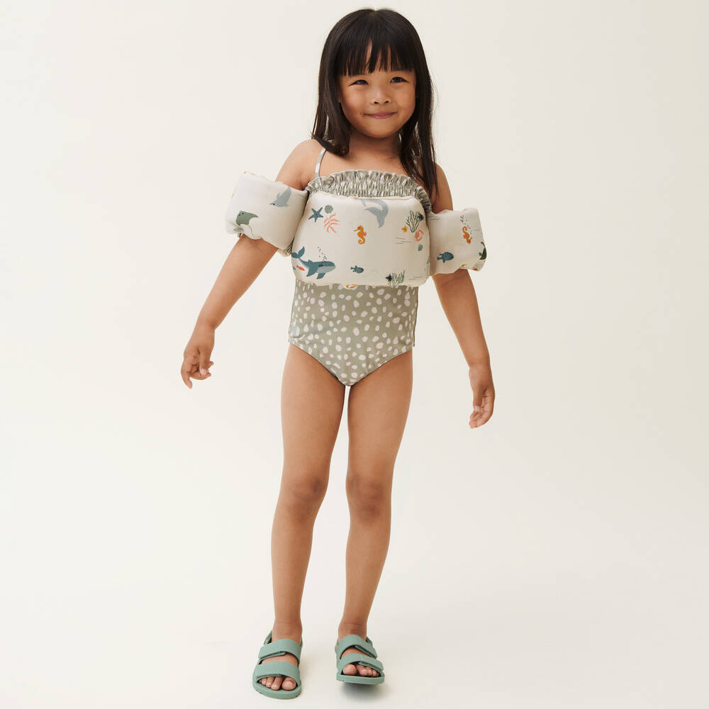 Liewood-Green Jelly Sandals | Childrensalon Outlet