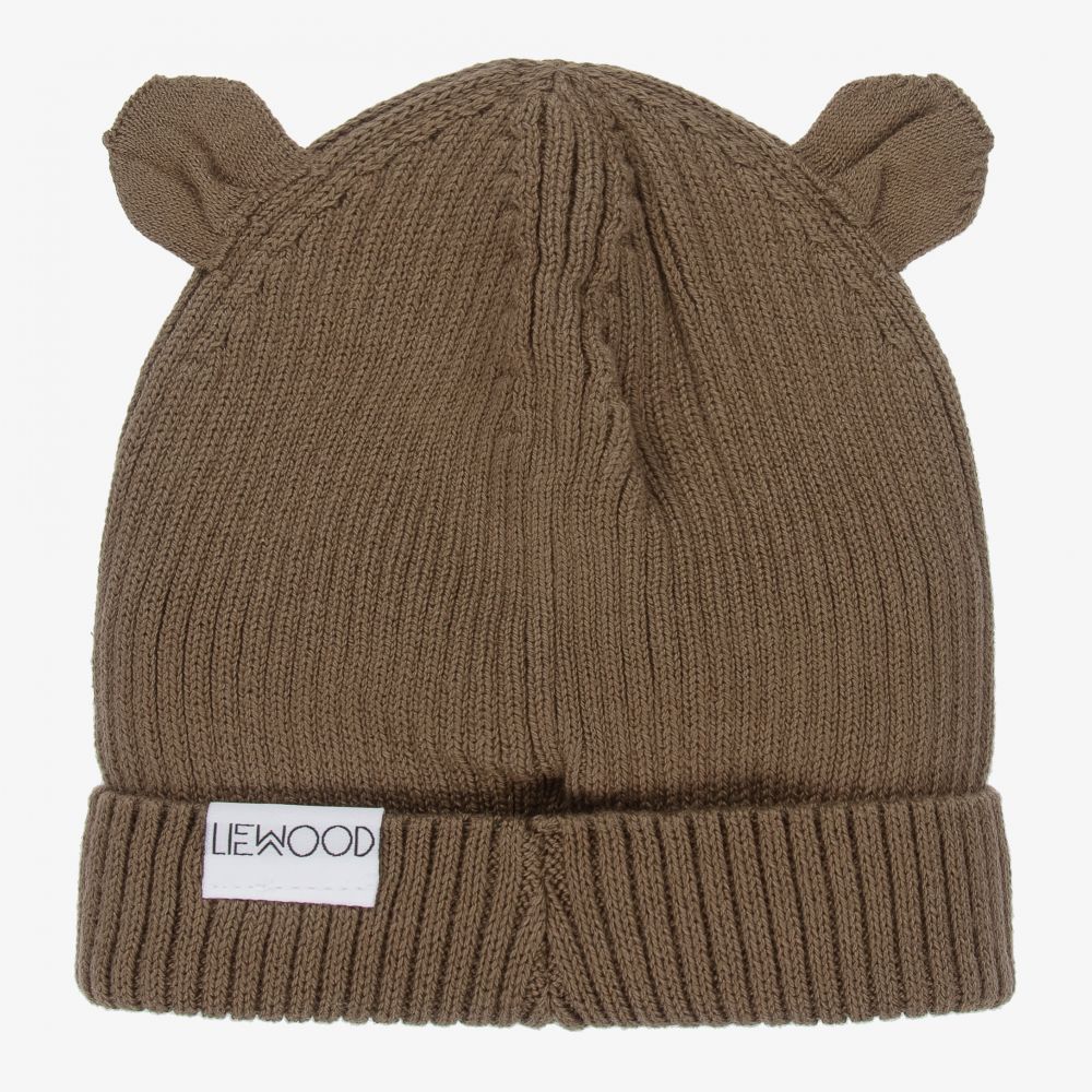 Liewood - Green Knitted Beanie Hat 
