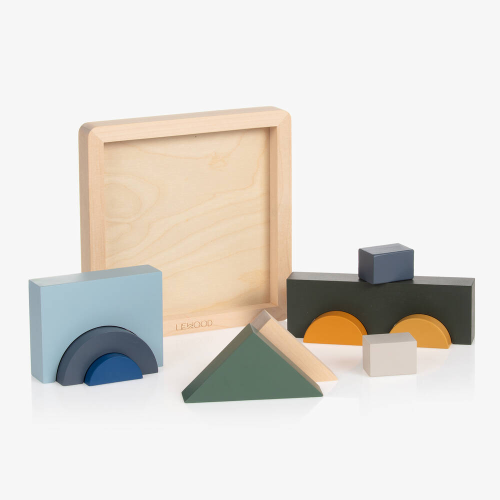 ليوود-لعبة بازل خشب لون أخضر)20سم) | Childrensalon Outlet