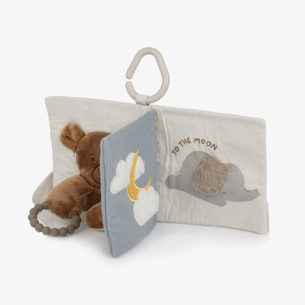 Liewood-Ivory Fey Classic Fabric Baby Bunny Book (23cm) | Childrensalon Outlet