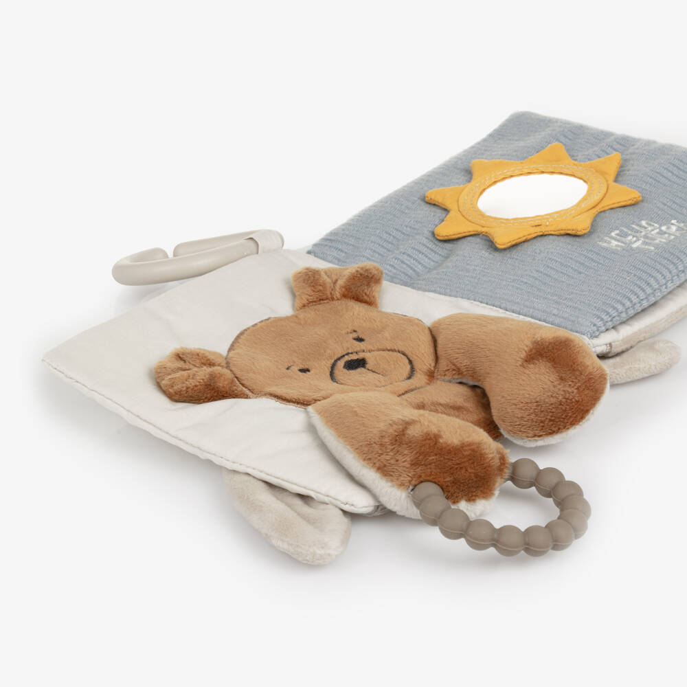 Liewood-Ivory Fey Classic Fabric Baby Bunny Book (23cm) | Childrensalon Outlet