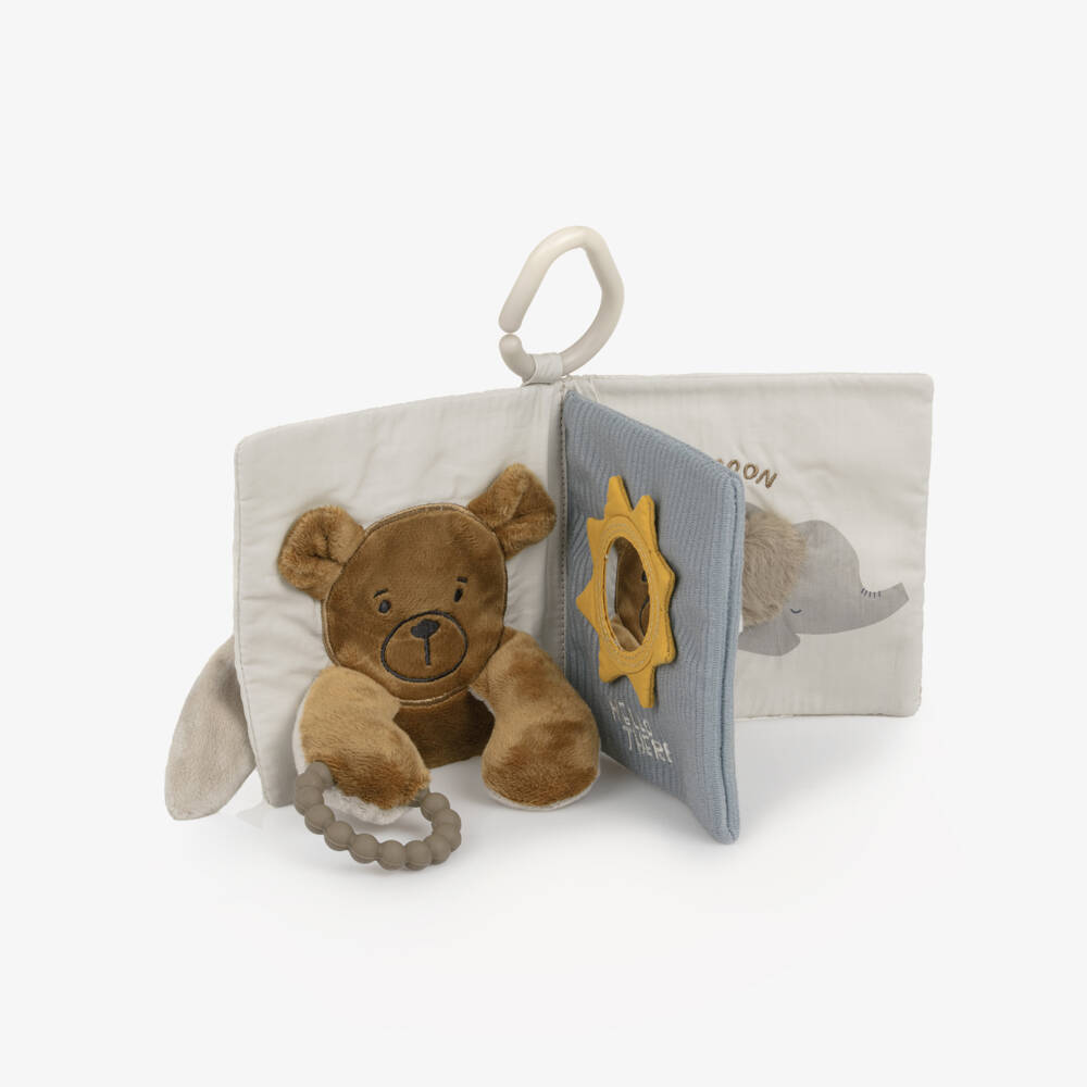 Liewood-Ivory Fey Classic Fabric Baby Bunny Book (23cm) | Childrensalon Outlet