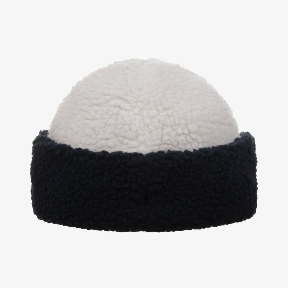 Liewood-Junior Boys Ivory Sherpa Beanie | Childrensalon Outlet