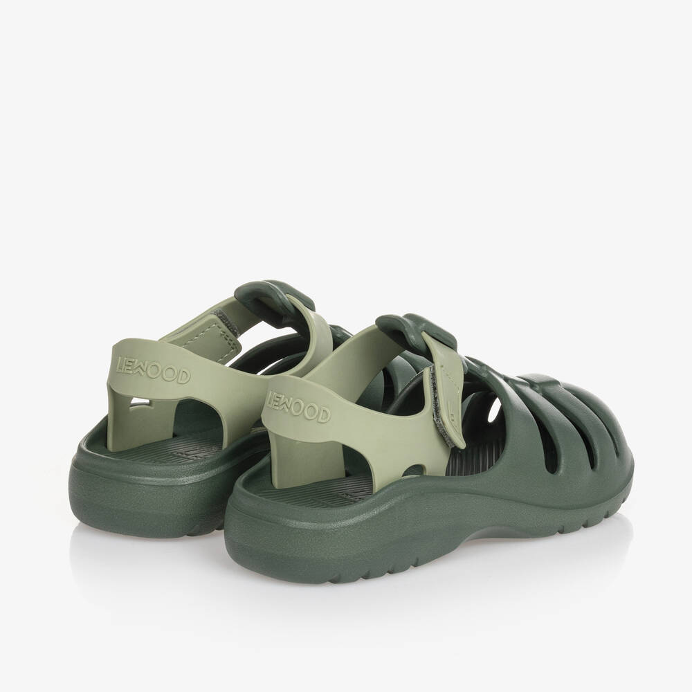 ليوود-صندل جيلي لون أخضر كاكي | Childrensalon Outlet