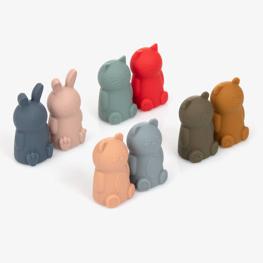 Liewood - Multicolour Finger Puppets (8 Pack) | Childrensalon