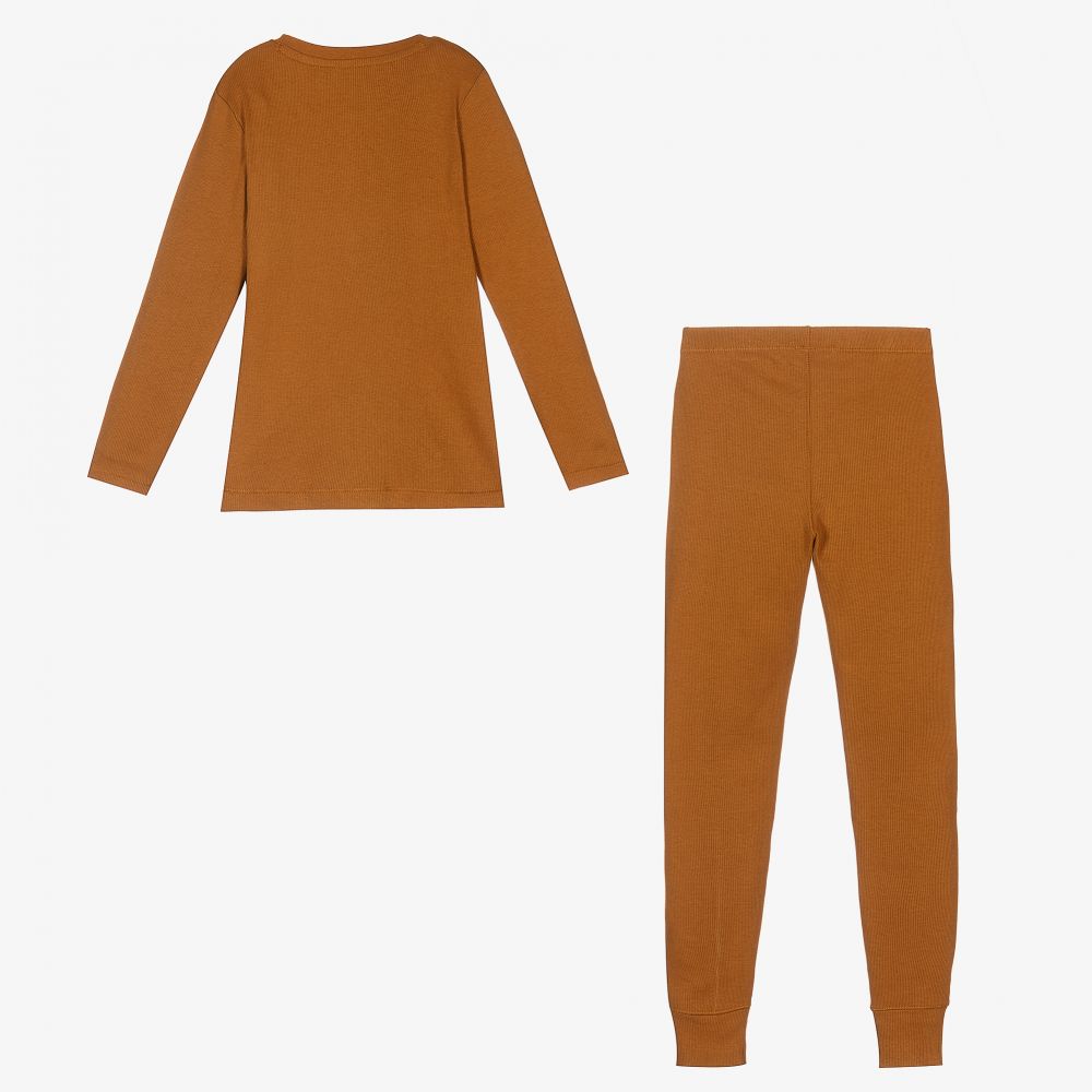 Liewood-Горчично-желтая хлопковая пижама | Childrensalon Outlet