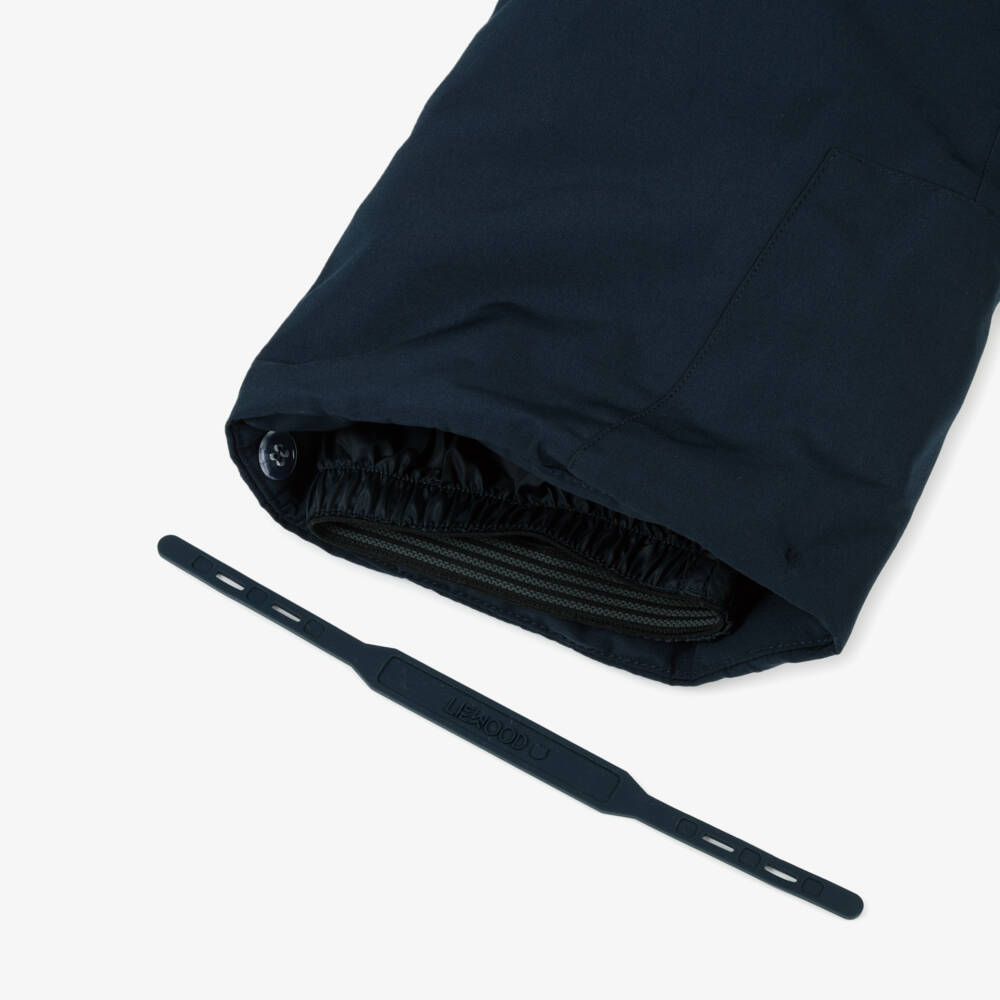 Liewood-Navy Blue Waterproof Technical Ski Trousers | Childrensalon Outlet