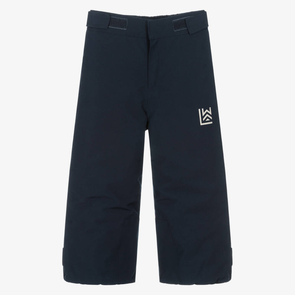 Liewood-Navy Blue Waterproof Technical Ski Trousers | Childrensalon Outlet