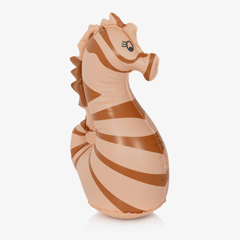 Liewood-Pink Inflatable Seahorse Tumbler (57cm) | Childrensalon Outlet