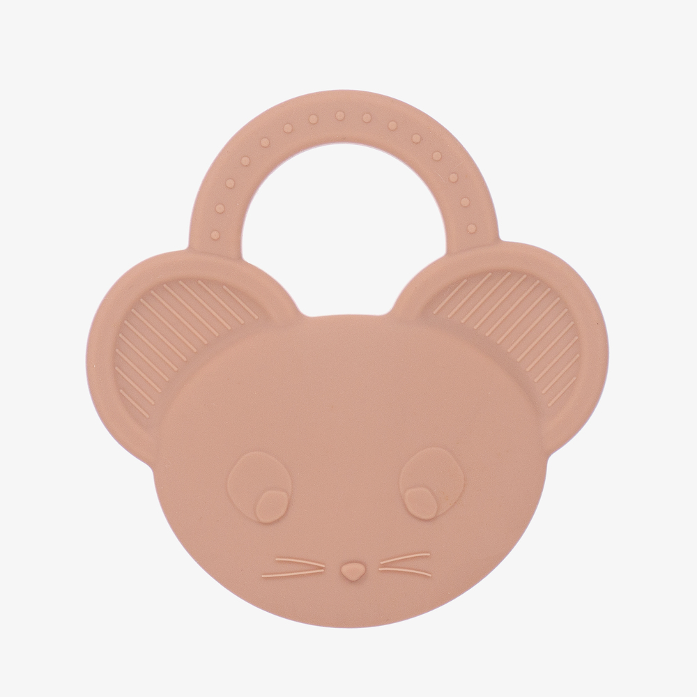 Liewood - Розовый прорезыватель Мышка (10см) | Childrensalon