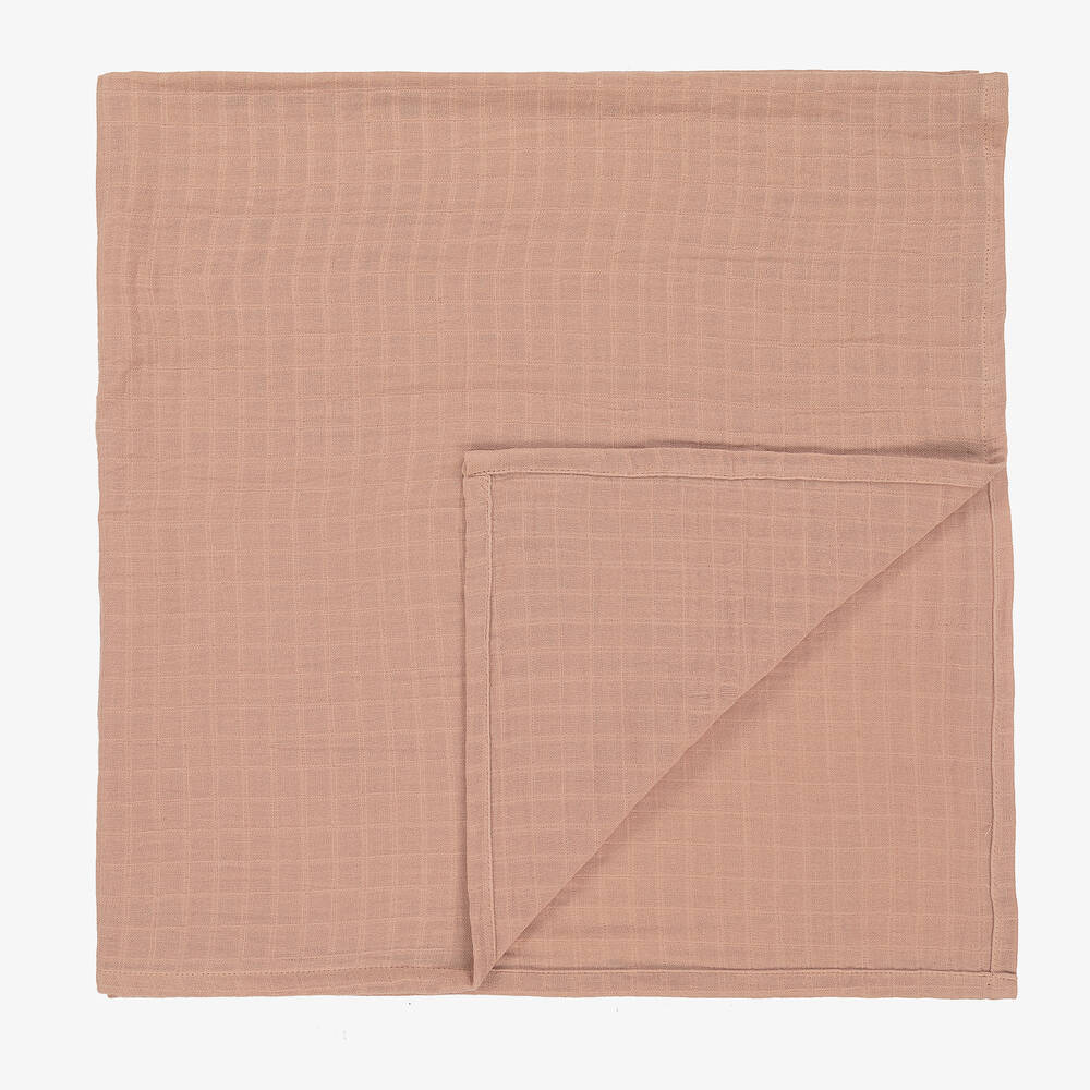 Liewood Pink Muslin Swaddle 109cm