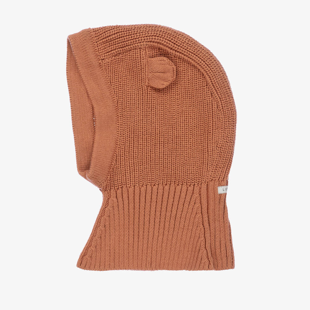 Liewood-Pink Organic Cotton Balaclava | Childrensalon Outlet