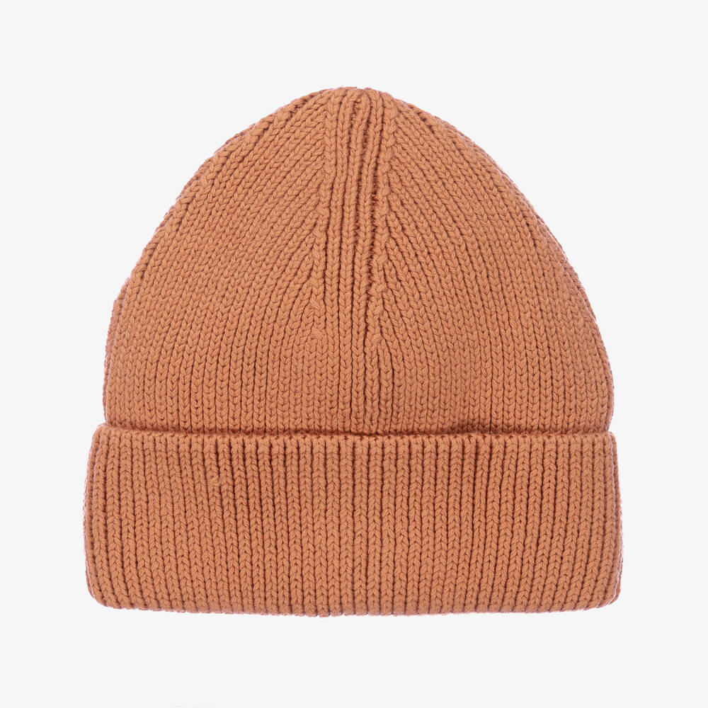 Liewood - Pink Organic Cotton Beanie Hat | Childrensalon