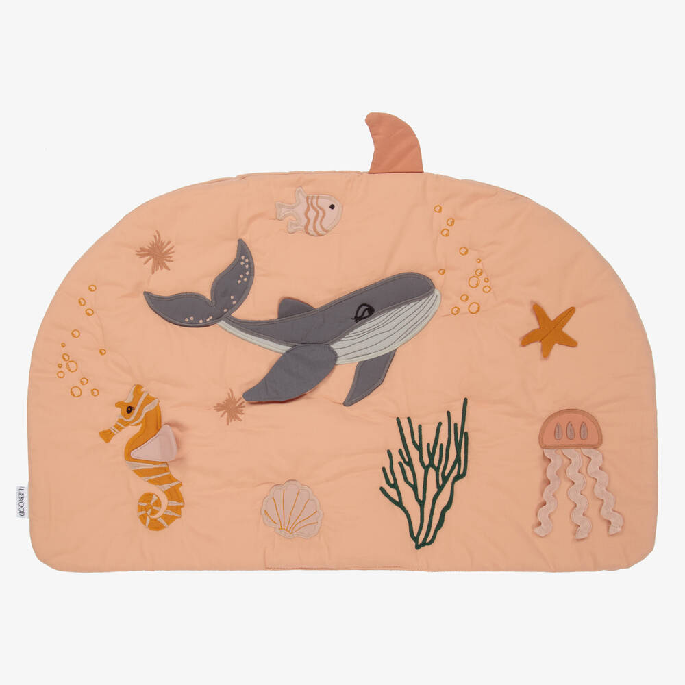Liewood - Pink Sealife Playmat (62cm) | Childrensalon