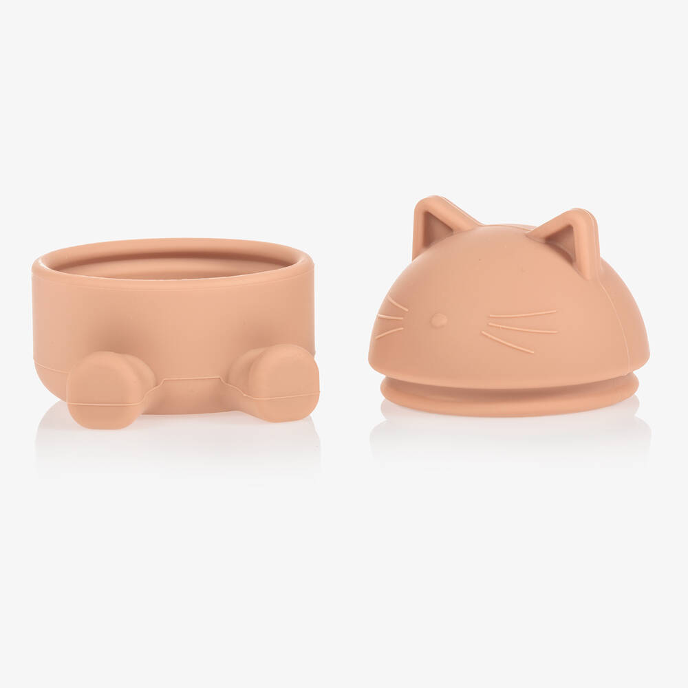 Liewood-Pink Silicone Treasure Box (7cm) | Childrensalon Outlet