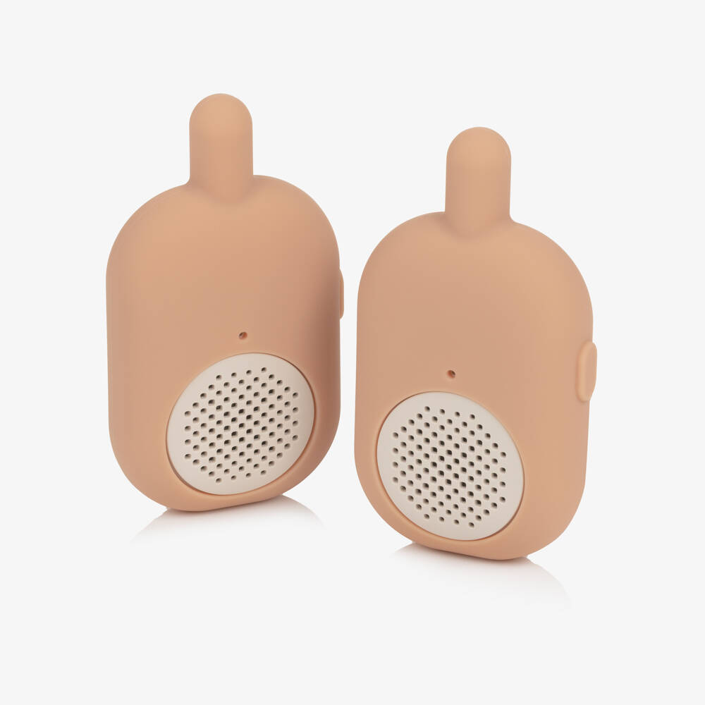 Liewood-Pink Silicone Walkie Talkie Set (12cm) | Childrensalon Outlet