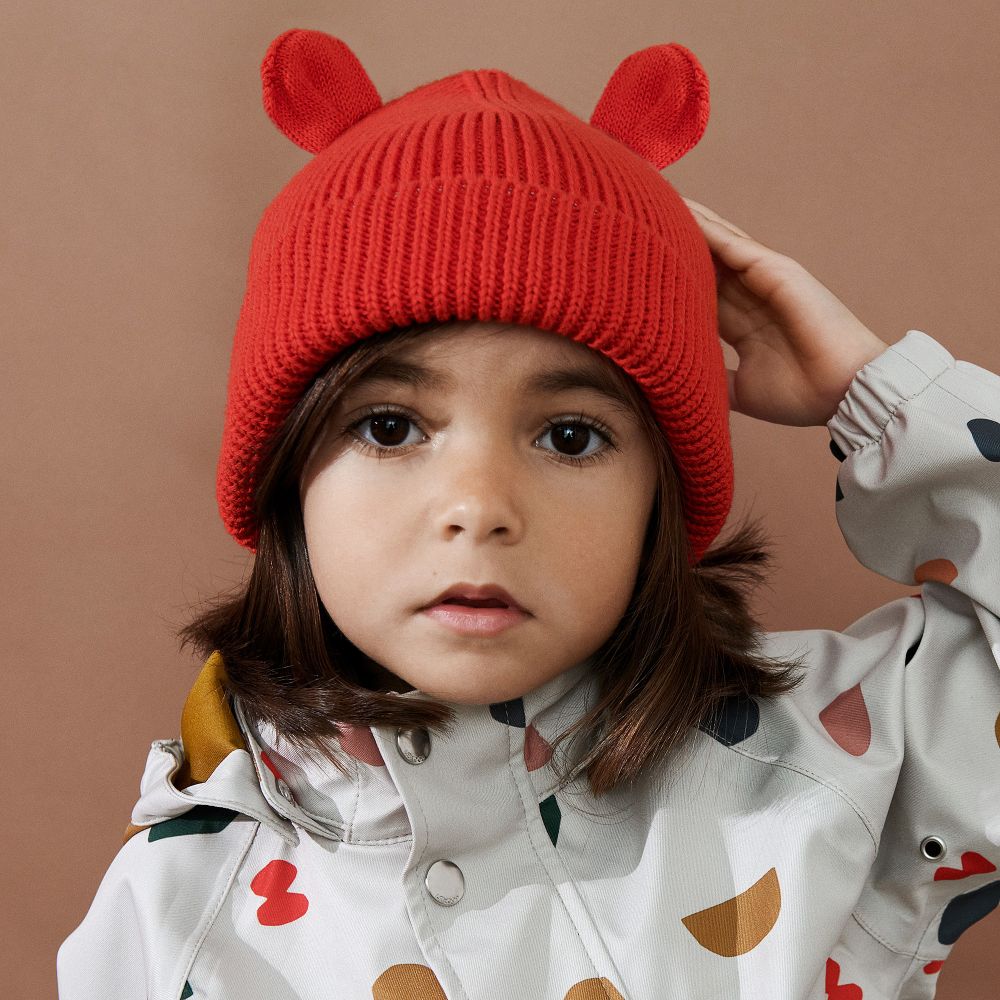 Red beanie hat baby best sale