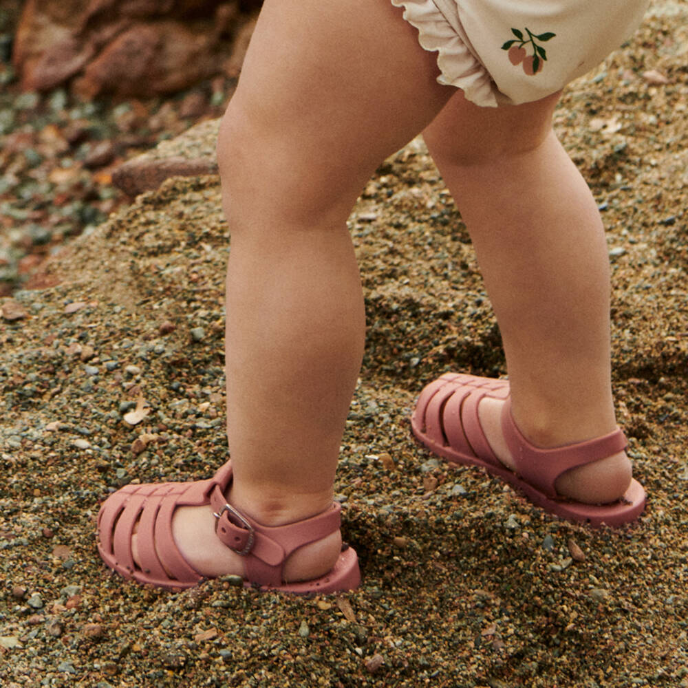 Liewood-Rose Pink Jelly Sandals | Childrensalon Outlet