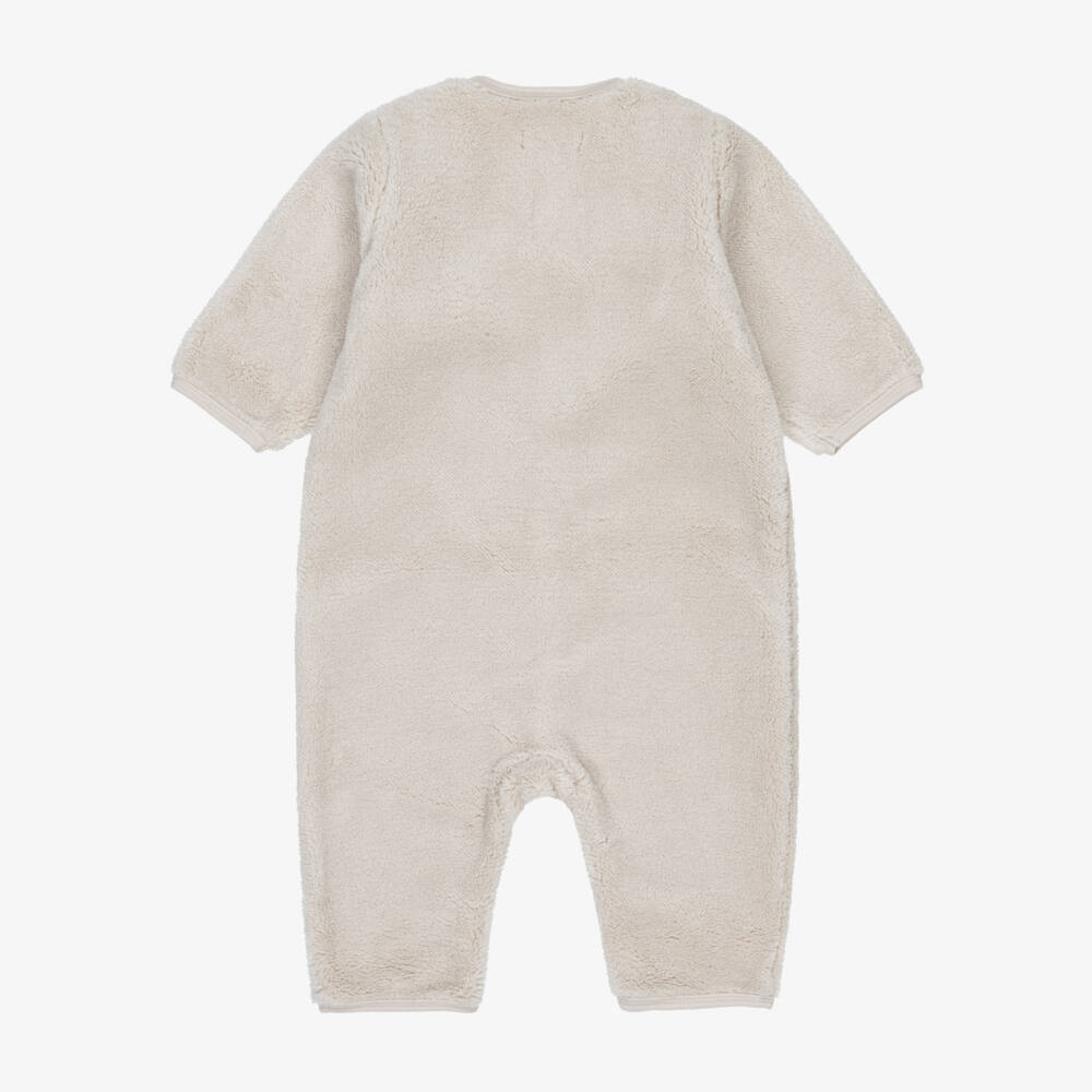 Liewood-Sandy Plush Fleece Baby Pramsuit | Childrensalon Outlet