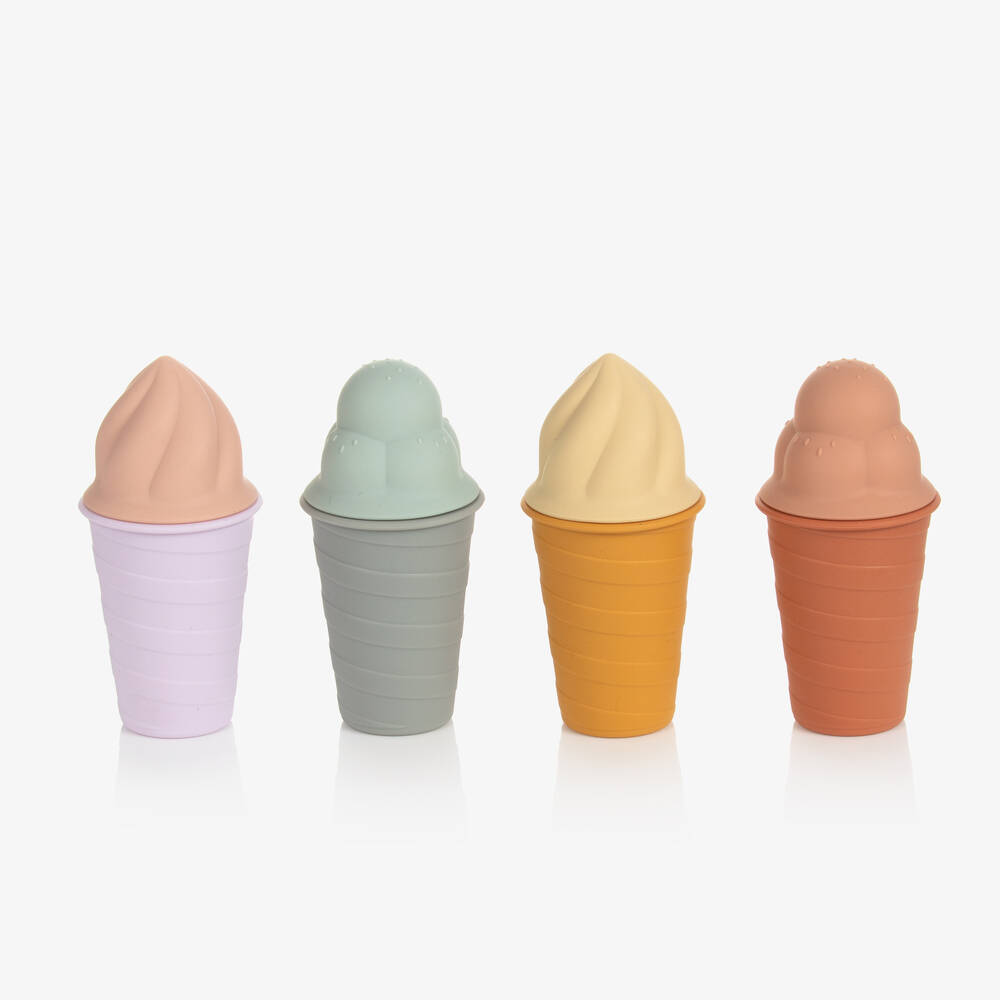 Liewood - Silicone Ice Cream Toys (4 Pack) | Childrensalon