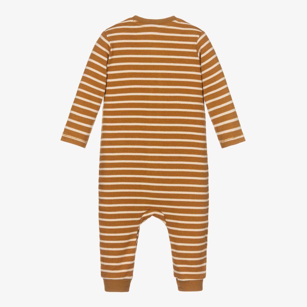 Liewood-Striped Organic Cotton Romper | Childrensalon Outlet
