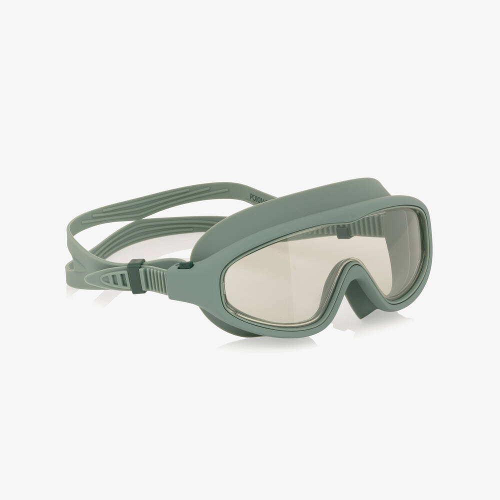 Liewood-Vibrant Green Swim Goggles | Childrensalon Outlet