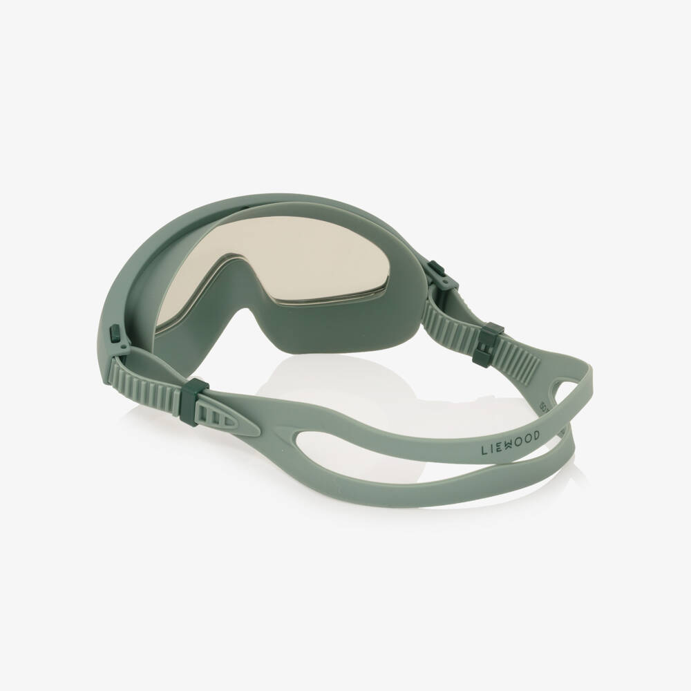 Liewood-Vibrant Green Swim Goggles | Childrensalon Outlet