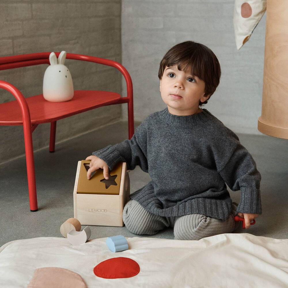 Liewood-Wooden Puzzle House (17cm) | Childrensalon Outlet