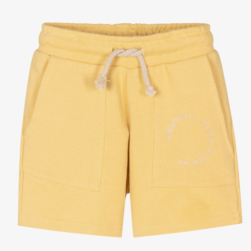 Liewood - Yellow Organic Cotton Shorts | Childrensalon