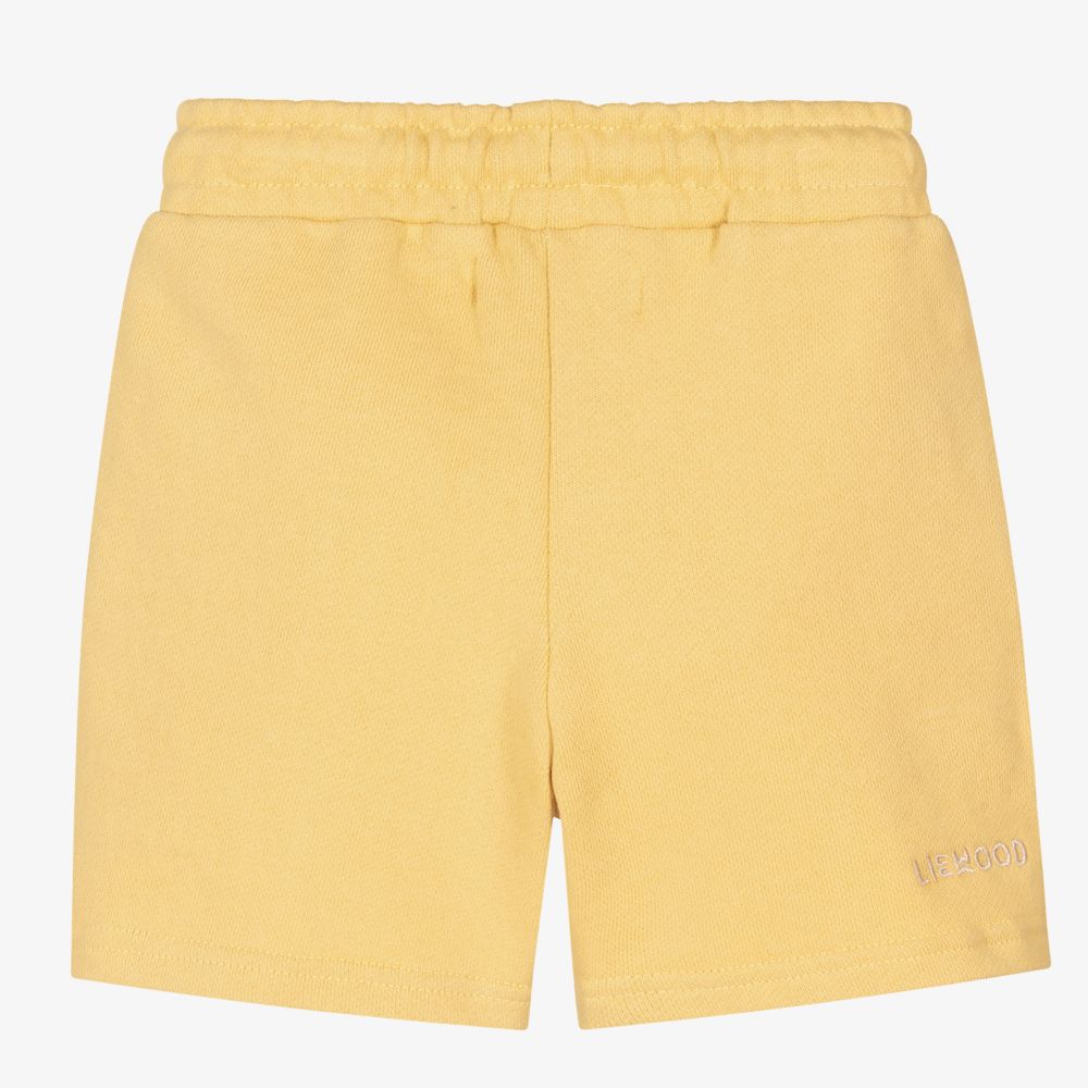 Liewood - Yellow Organic Cotton Shorts | Childrensalon Outlet