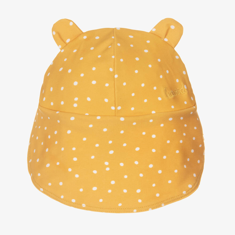 Liewood-Yellow Sun Protective Hat (UPF50+) | Childrensalon Outlet