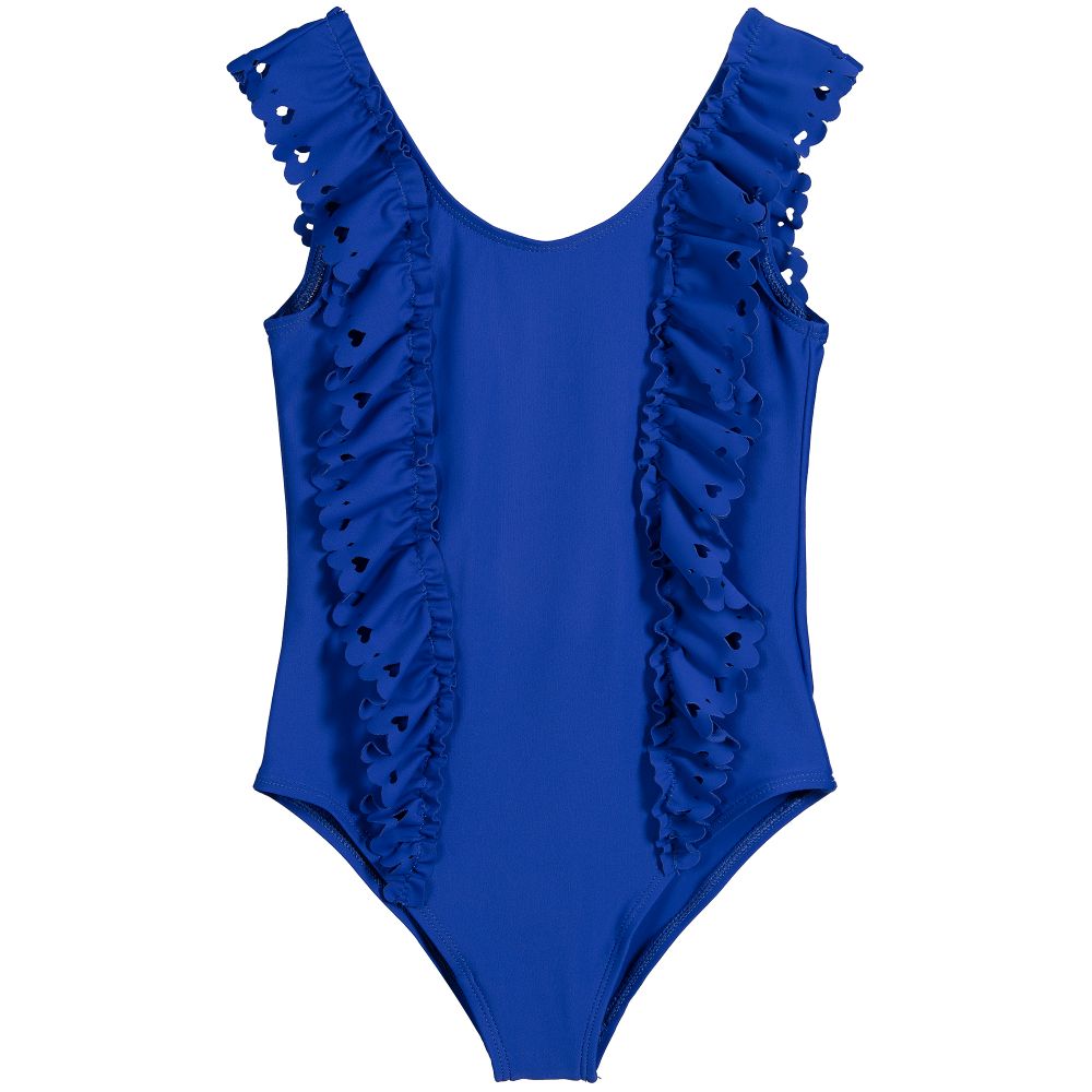 Girls Blue Swimsuit