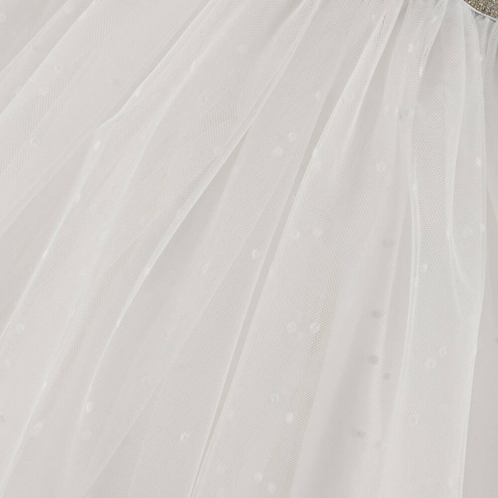 Lili Gaufrette-تنورة تول عاجي للبنات | Childrensalon Outlet