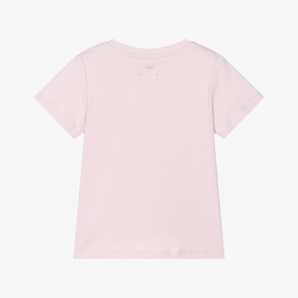 Lili Gaufrette-Girls Lavender Parisian Charm Tee | Childrensalon Outlet