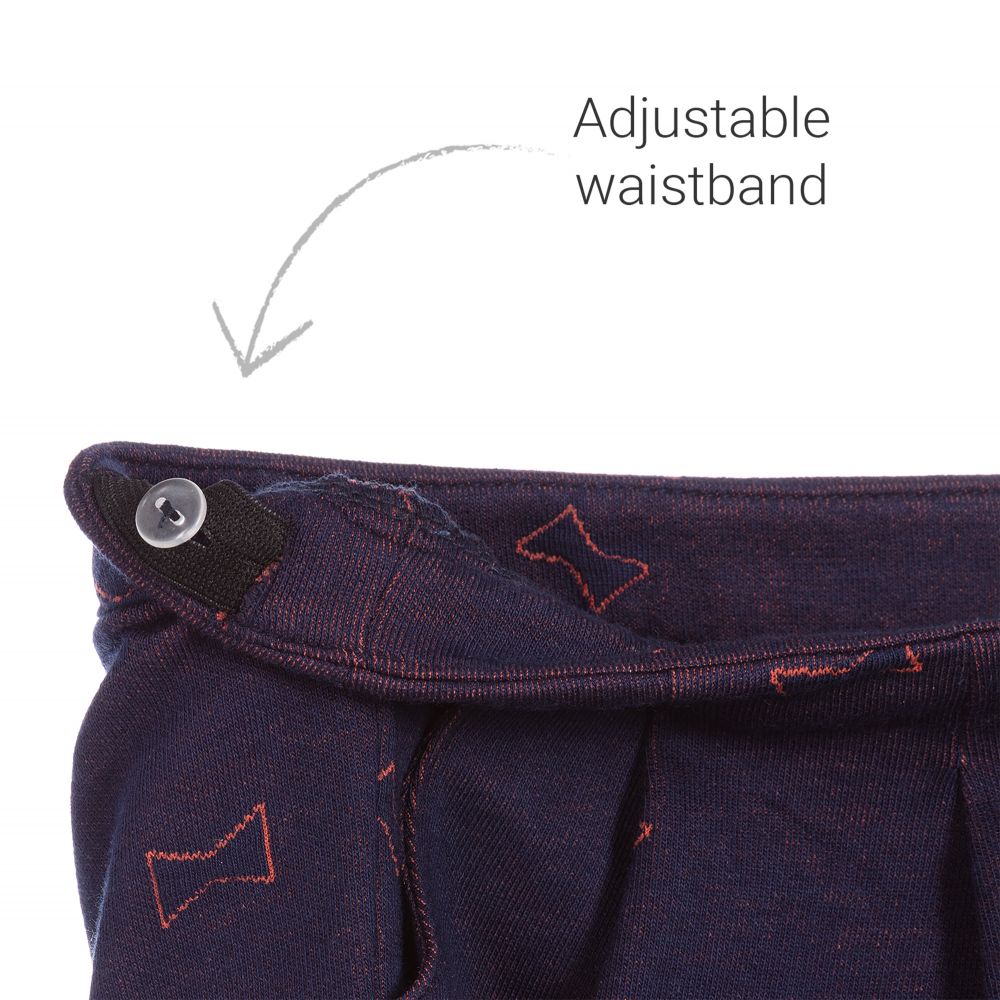 Lili Gaufrette-Girls Navy Blue Shorts | Childrensalon Outlet