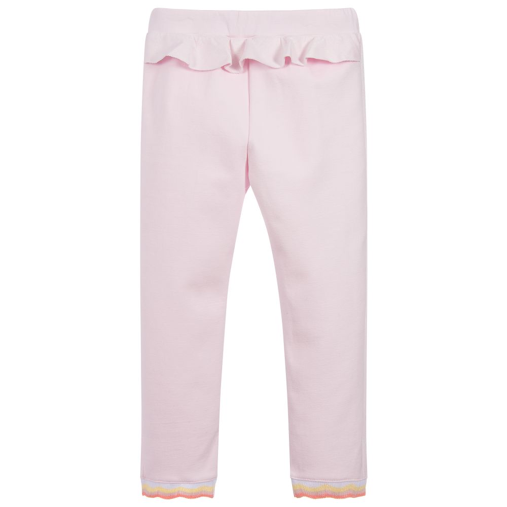 Lili Gaufrette-Girls Pink Joggers | Childrensalon Outlet