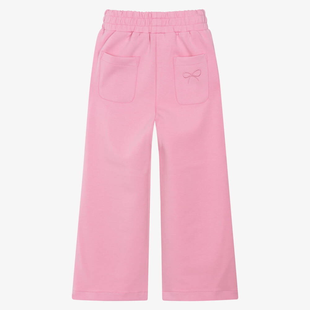 Lili Gaufrette-Pink Joggers | Childrensalon Outlet