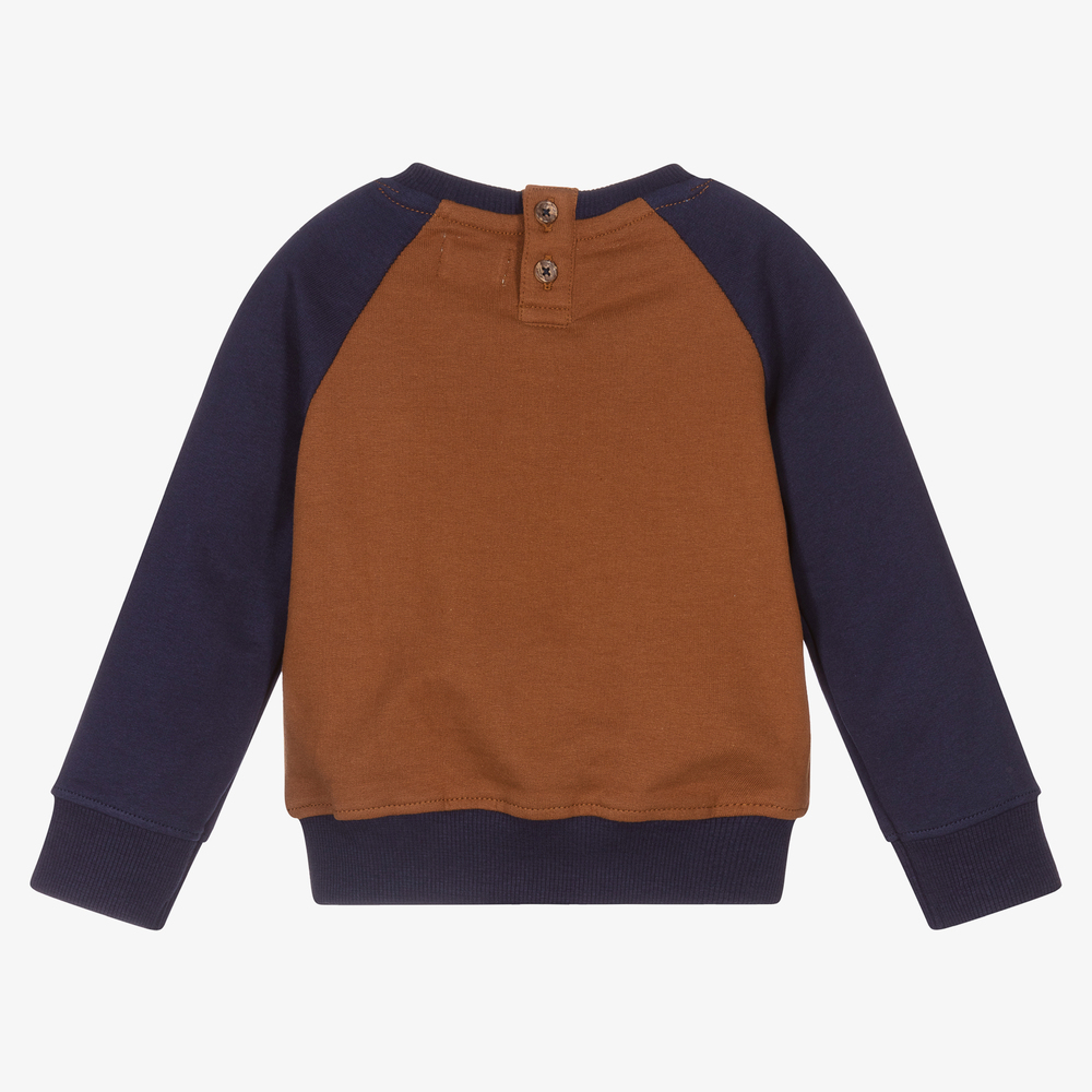 ليلي آند سيد-Organic Cotton Baby Sweatshirt | Childrensalon Outlet