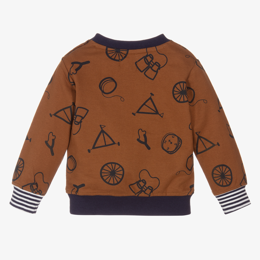 Lilly and Sid-Organic Cotton Baby Sweatshirt | Childrensalon Outlet