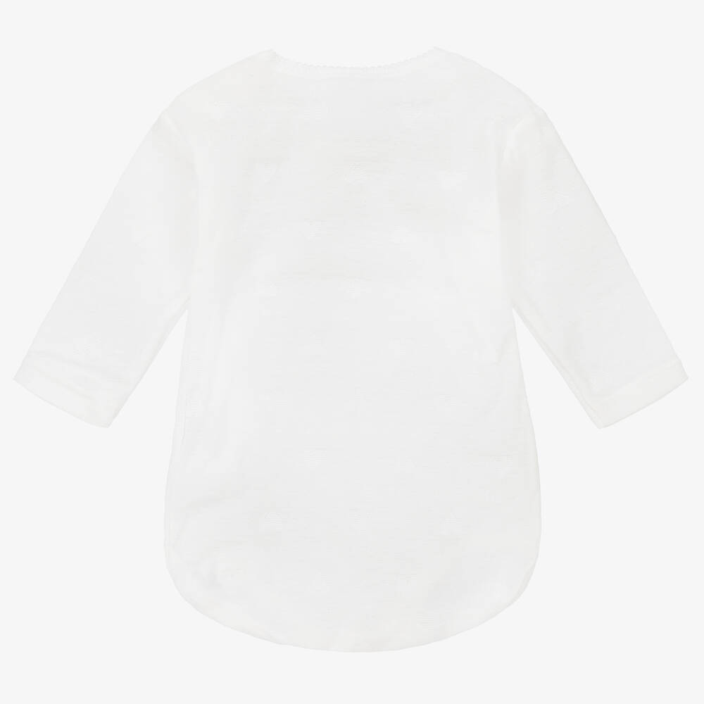 Linn-Baby Girls Ivory Bodyvest | Childrensalon Outlet