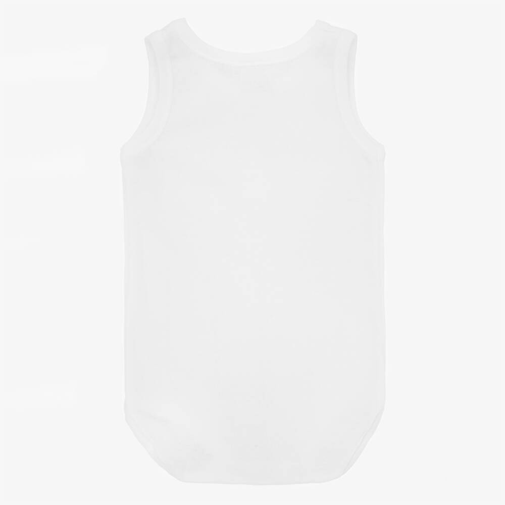 Linn-Baby Girls White Bodyvest | Childrensalon Outlet