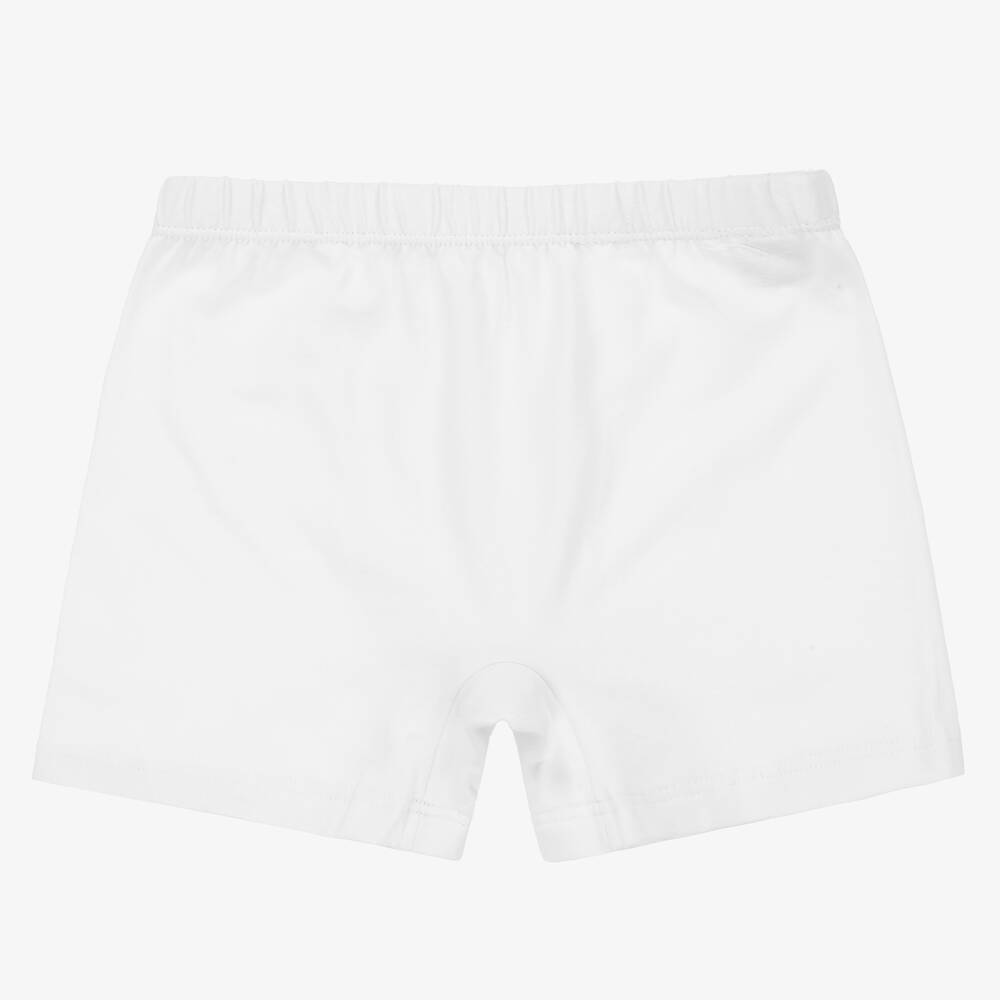 لين-Boys White Boxer Shorts | Childrensalon Outlet