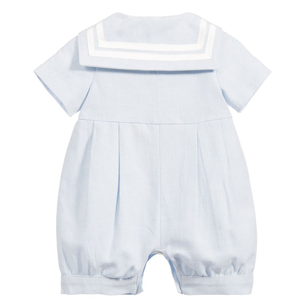 Little Darlings-Голубой хлопковый песочник для малышей | Childrensalon Outlet