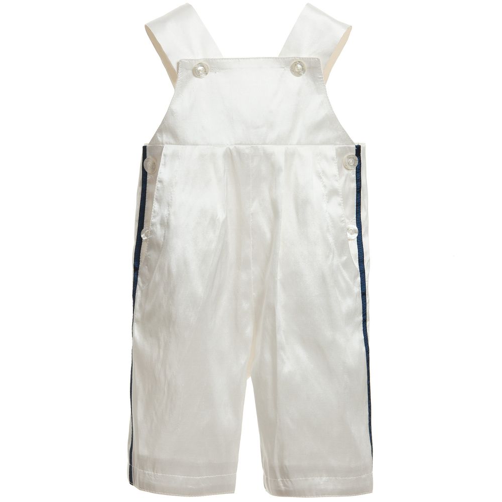 Little Darlings Occasion-Baby Boys Ivory Silk Sailor Suit & Hat | Childrensalon Outlet