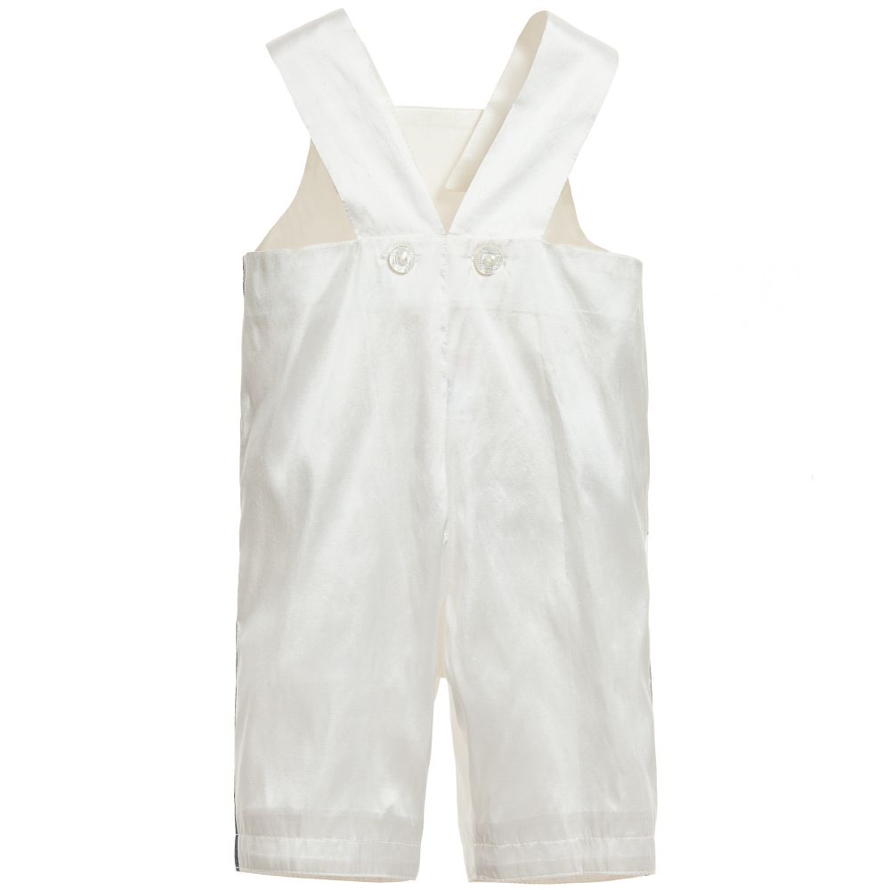 Little Darlings Occasion-Baby Boys Ivory Silk Sailor Suit & Hat | Childrensalon Outlet