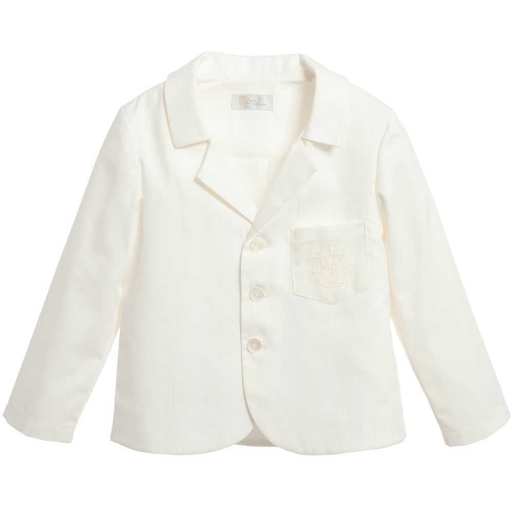 Little Darlings Occasion - Baby SPENCER Cotton Blazer | Childrensalon